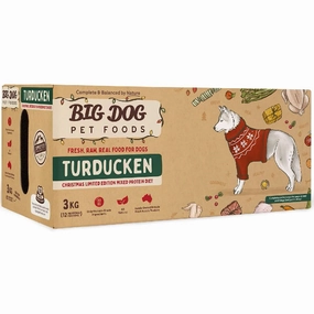 *FROZEN* Big Dog Canine Barf Turducken 3kg pet clippers,dog grooming tool,fur trimmer