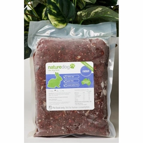 *FROZEN* Naturedog Raw Rabbit Barf 500g pet clippers,dog grooming tool,fur trimmer