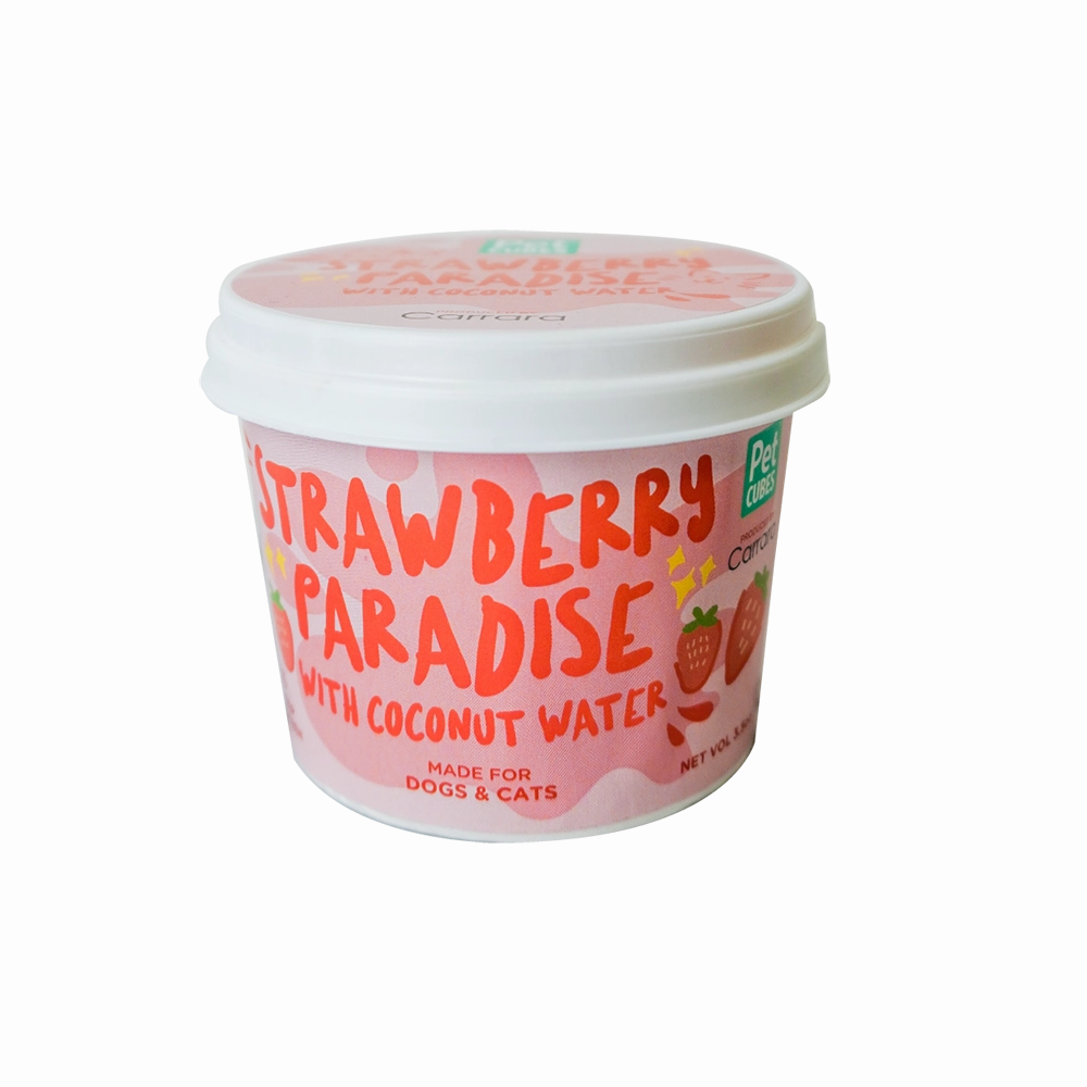 *FROZEN* PetCubes Dogs & Cats Icecream Strawberry Paradise 3.5oz ( NOT FOR DELIVERY ) pet clippers,dog grooming tool,fur trimmer