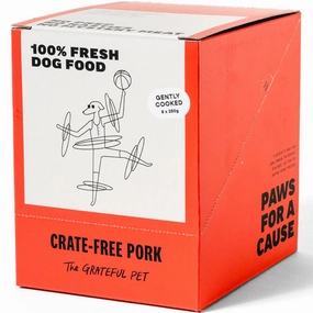 *FROZEN* The Grateful Pet Dog Gently Cooked Crate-Free Pork 2kg (250g x 8) pet clippers,dog grooming tool,fur trimmer