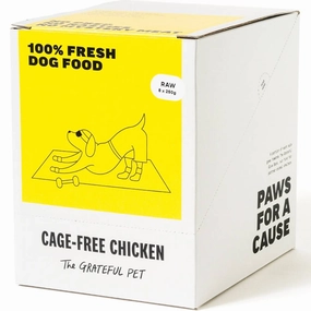 *FROZEN* The Grateful Pet Dog Raw Cage-Free Chicken 2kg (250g x 8) pet clippers,dog grooming tool,fur trimmer