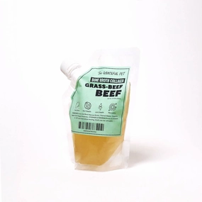 *FROZEN* The Grateful Pet Dogs & Cats Bone Broth Collagen Grass Beef 240ml pet clippers,dog grooming tool,fur trimmer