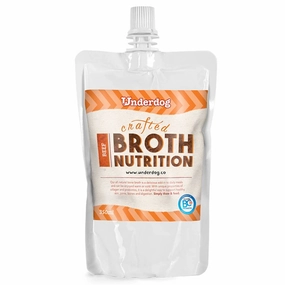 *FROZEN* Underdog Crafted Broth Beef 350ml pet clippers,dog grooming tool,fur trimmer