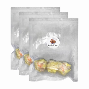 'TRIAL SPECIAL': BossiPaws Dim Sum Siew Mai Frozen Dog Treats Trial Pack 9pc raw pet food,frozen meat dog,raw feeding dog