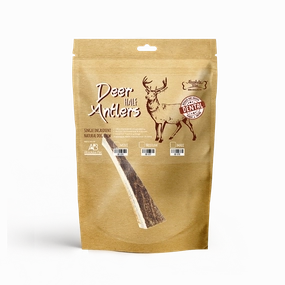 Absolute Bites Half Deer Antlers Dental Chew Mini dental dog chews,vet approved chews,teeth cleaning treats