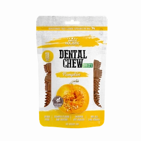 Absolute Holistic Dog Boost Dental Chew Pumpkin 160g dental dog chews,vet approved chews,teeth cleaning treats