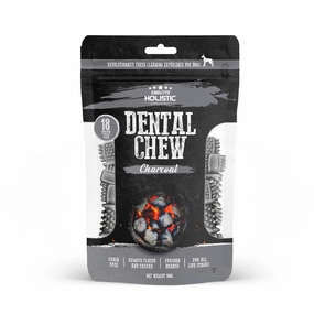 Absolute Holistic Dog Grain-Free Dental Chew Charcoal Petite 160g dental dog chews,vet approved chews,teeth cleaning treats