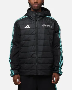 adidas x Mercedes-AMG PETRONAS Formula One F1 DNA Puffer Jacket Black/White