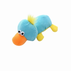 Adorable Animal Design Dog Plush Toy (Duck) - 17cm durable dog toy,rope chew toy,interactive dog toy