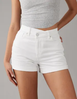 AE Stretch Curvy Denim Mom Short