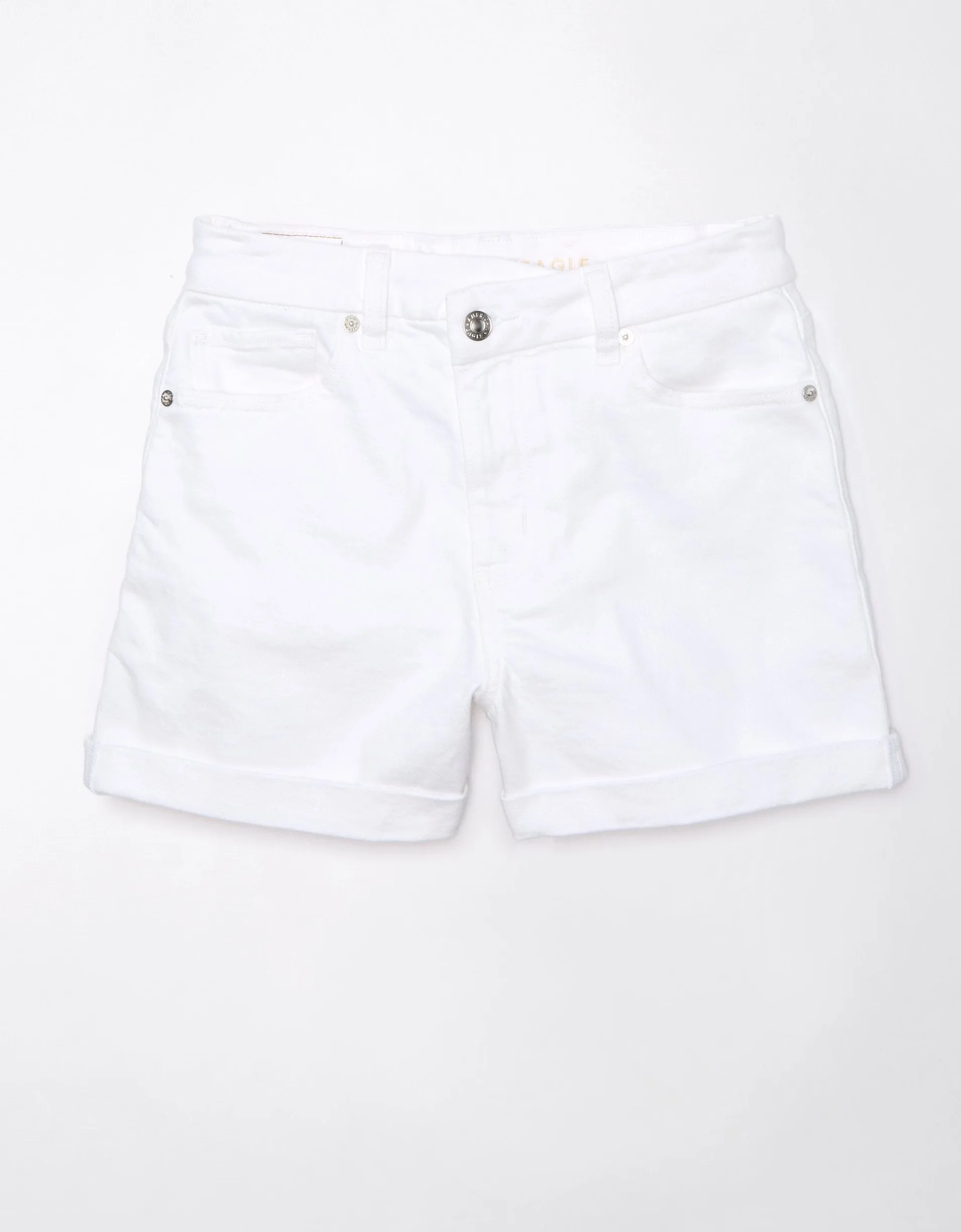 AE Stretch Curvy Denim Mom Short