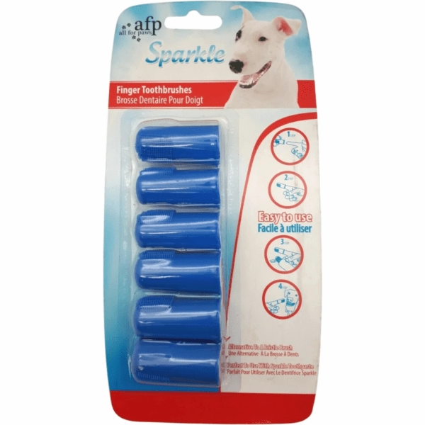 AFP Sparkle; Finger Toothbrushes dog health supplement,dog multivitamin,canine health care