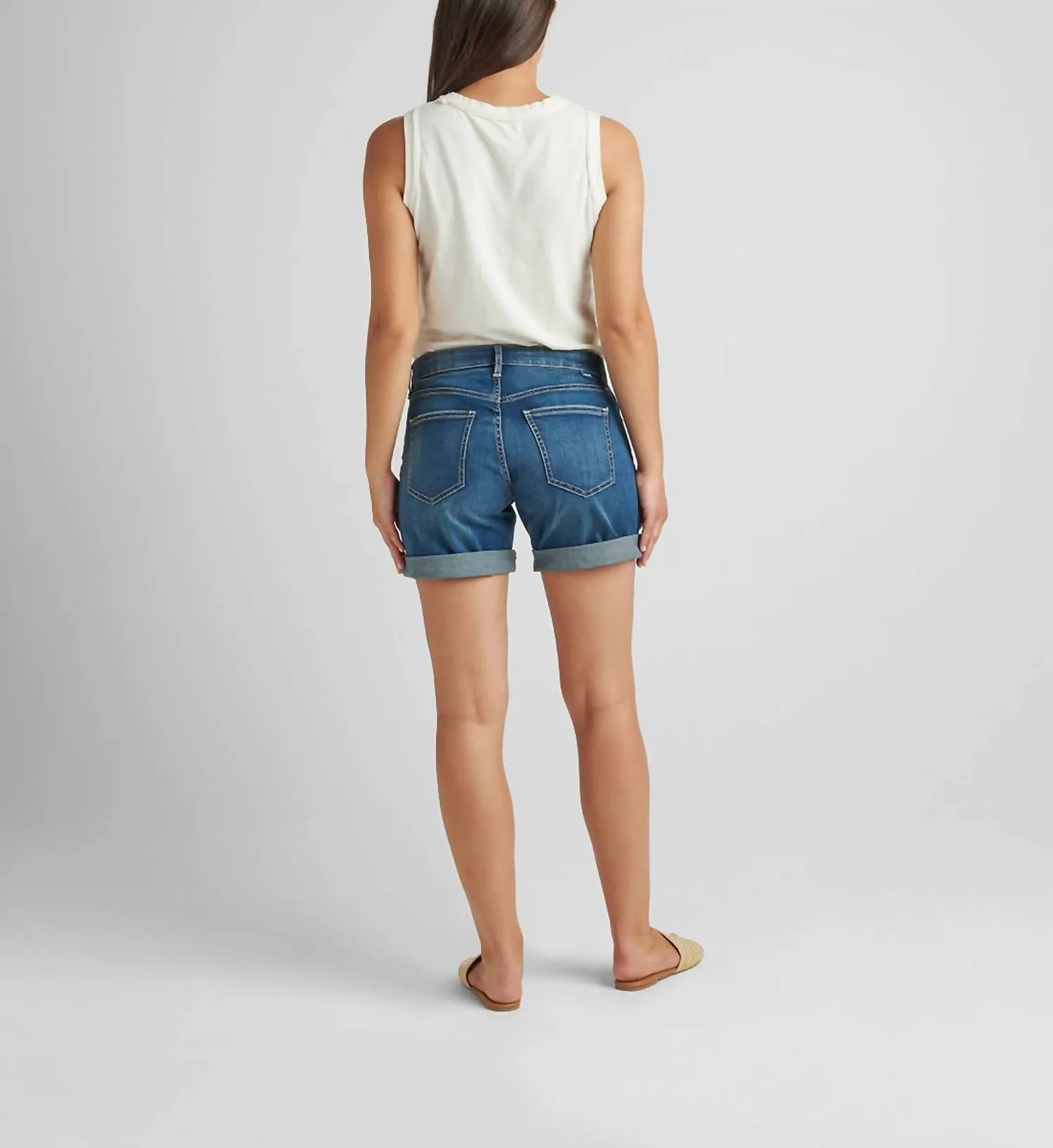 Alex Boyfriend Short In Brilliant Blue