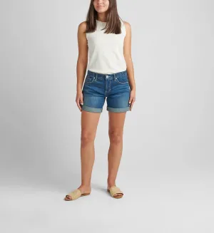 Alex Boyfriend Short In Brilliant Blue