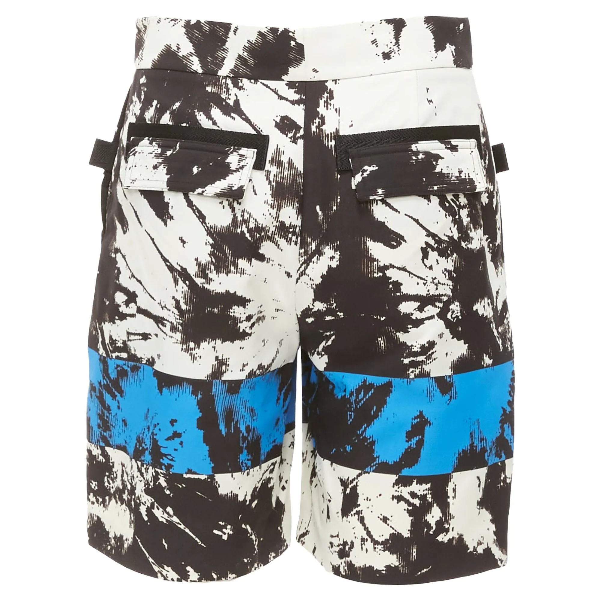 Alexander Wang Runway Geometric Bermuda Shorts