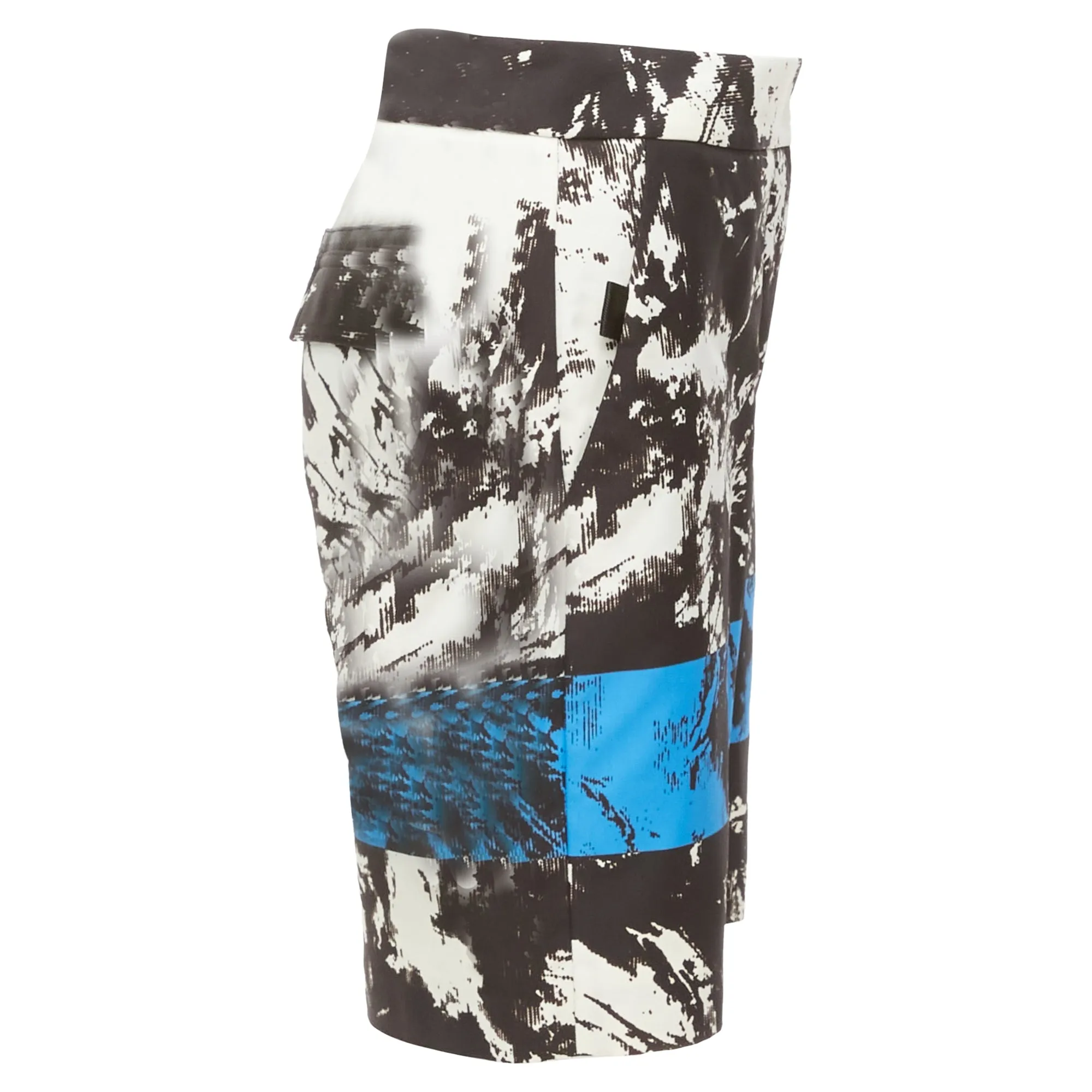 Alexander Wang Runway Geometric Bermuda Shorts