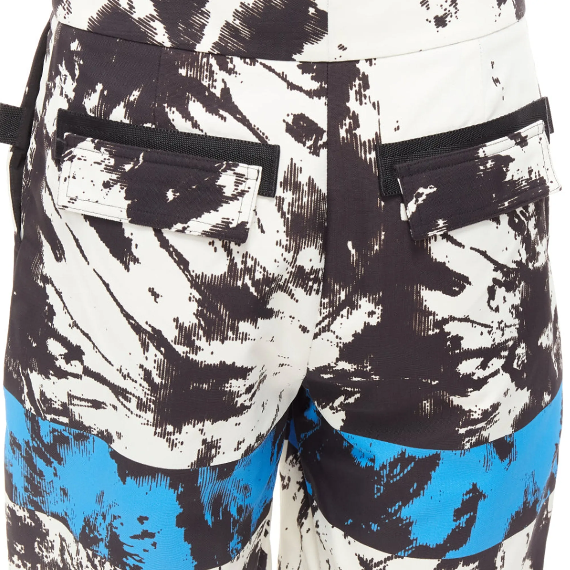 Alexander Wang Runway Geometric Bermuda Shorts
