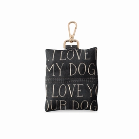 All Dogs Canvas Dog Waste Bag Dispenser dog business cards,pet business supplies,doggie storefront