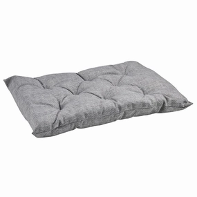 Allumina Microlinen Tufted Cushion Dog Crate Mat crate mat,memory foam pad,dog bed cushion