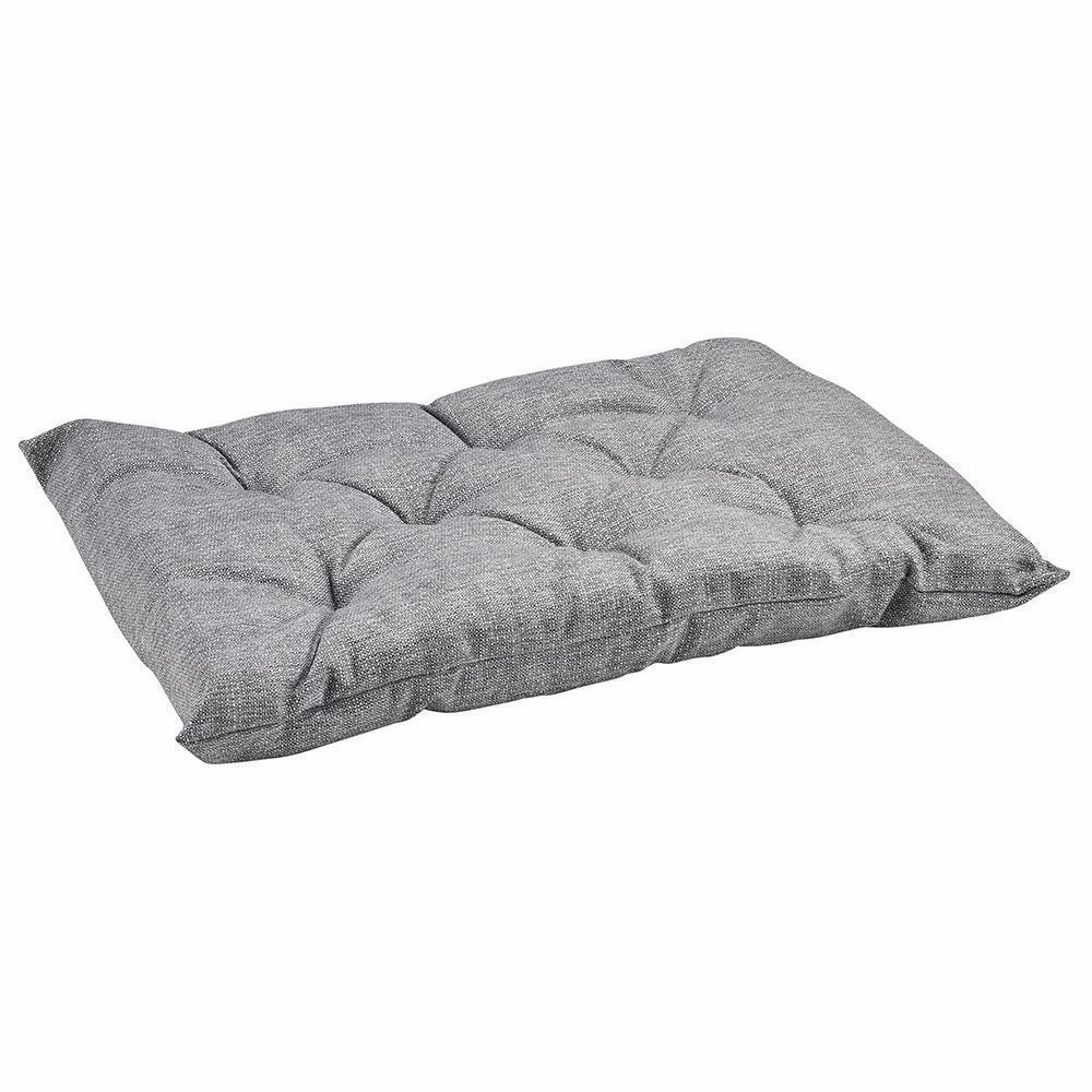 Allumina Microlinen Tufted Cushion Dog Crate Mat crate mat,memory foam pad,dog bed cushion