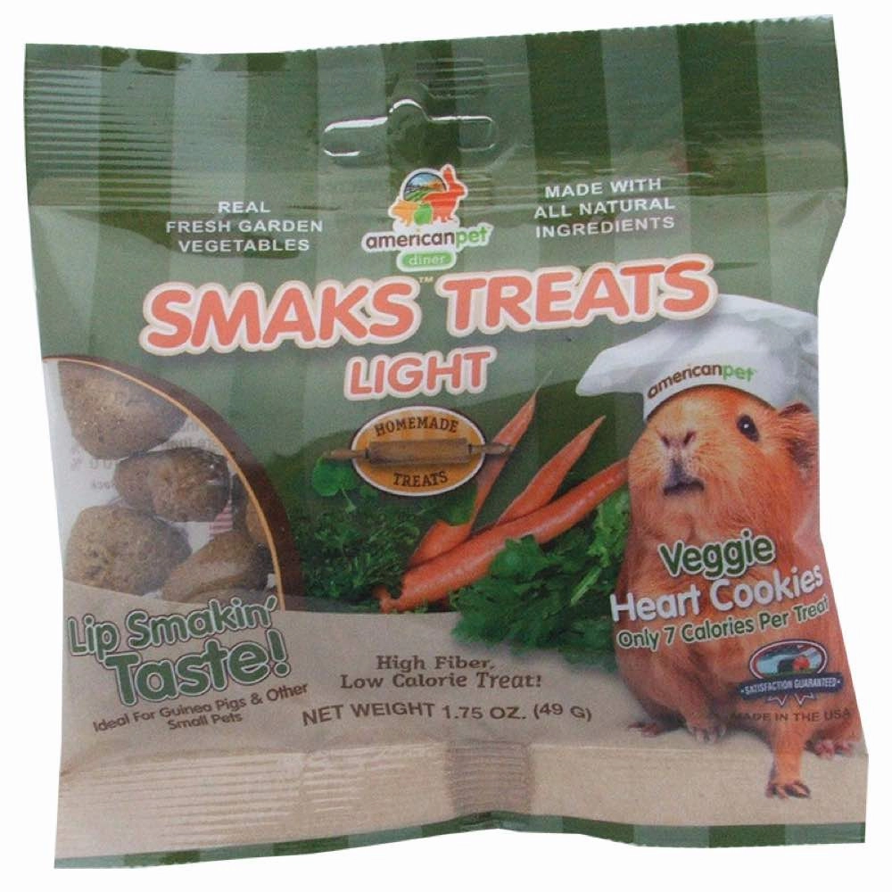 American Pet Diner Smaks Treats Light Veggie Heart Cookies For Small Animals 1.75oz parrot cage,small bird perch,exotic pet bird