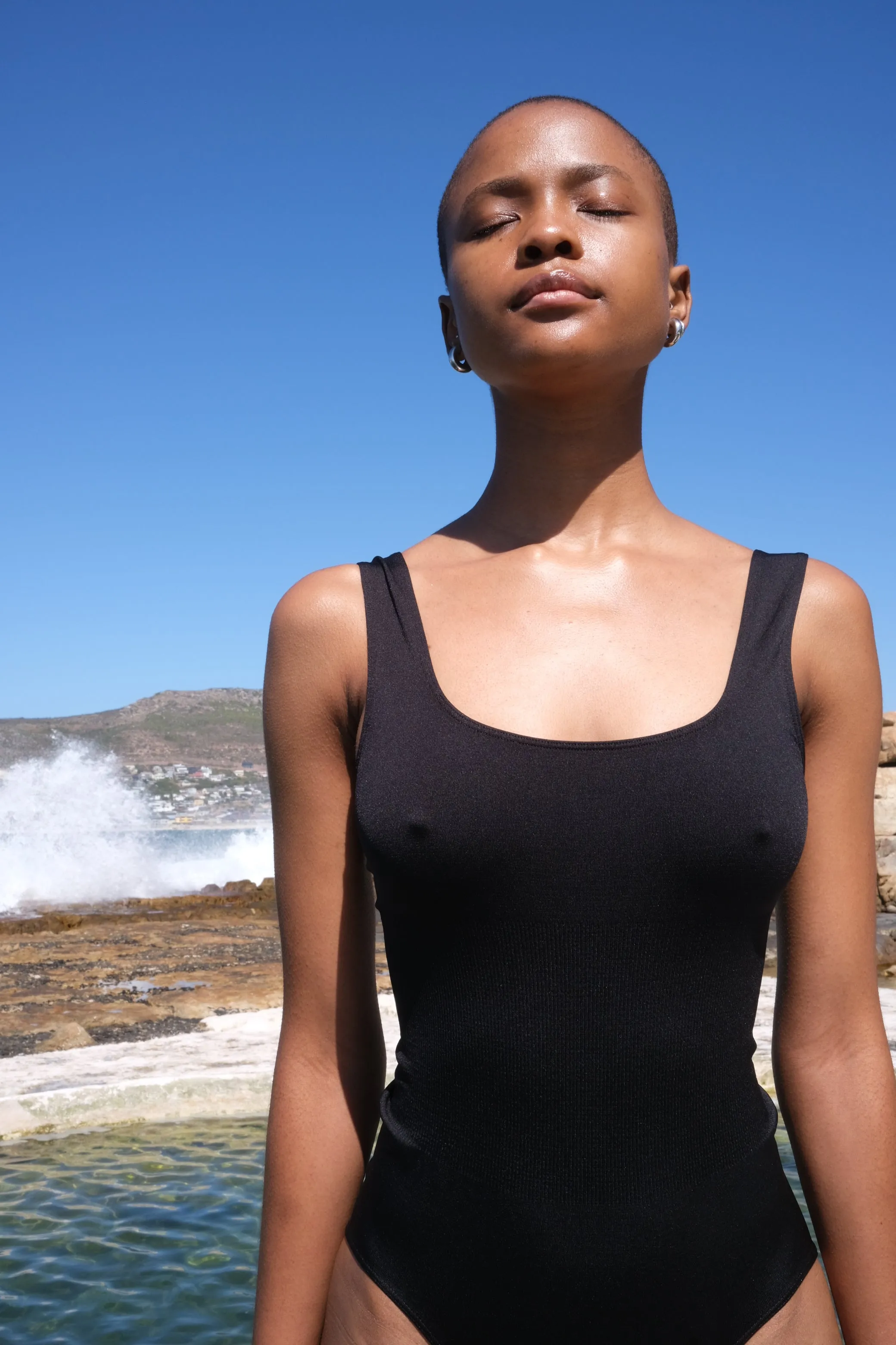 AMOROUS Body Swimsuit | Black