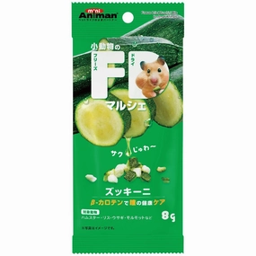 Animan Freeze Dried Zucchini Bits Small Animal Treats 8g parrot cage,small bird perch,exotic pet bird