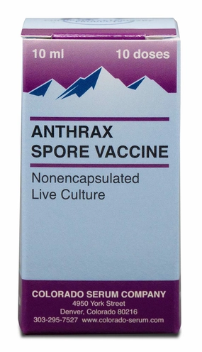 Anthrax Spore Vaccine for Horses & Livestock gourmet cat wet food,chicken in broth cat,fish recipe cat food