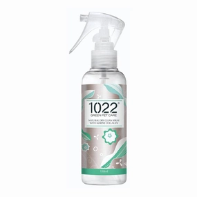 APT.1022 Dog & Cat Green Pet Care Natural Dry Clean Spray with Marine Collagen 150ml food toppers for dogs,dog gravy,dog flavor boost