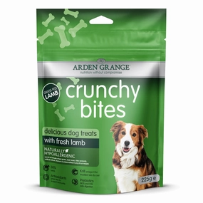 Arden Grange - Crunchy Bites Lamb  (225g) meat dog treat,healthy dog snack,jerky for dogs
