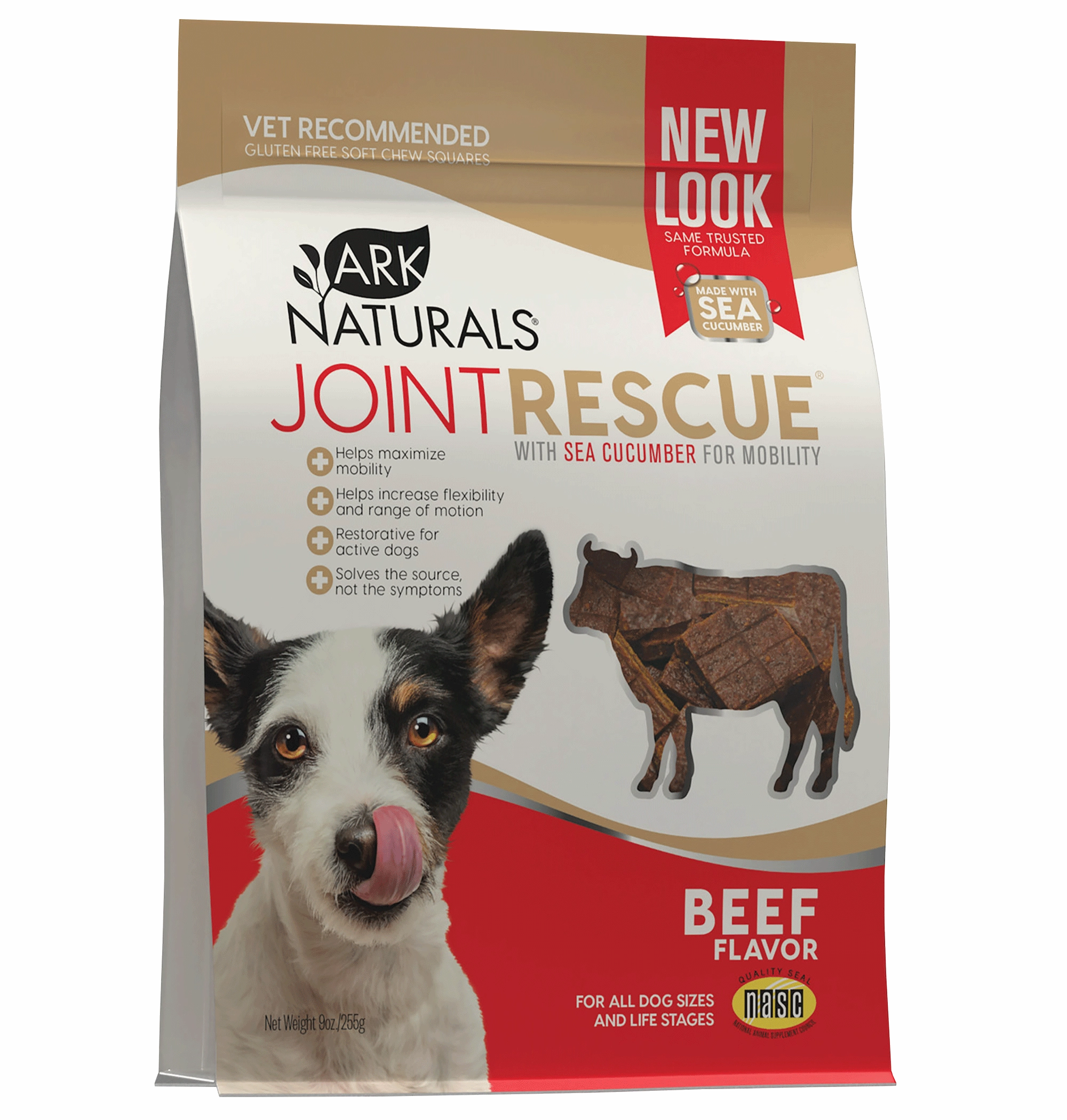 Ark Naturals Joint Rescue Soft Chews - Beef 9oz stainless steel bowl,metal pet feeder,steel water dish