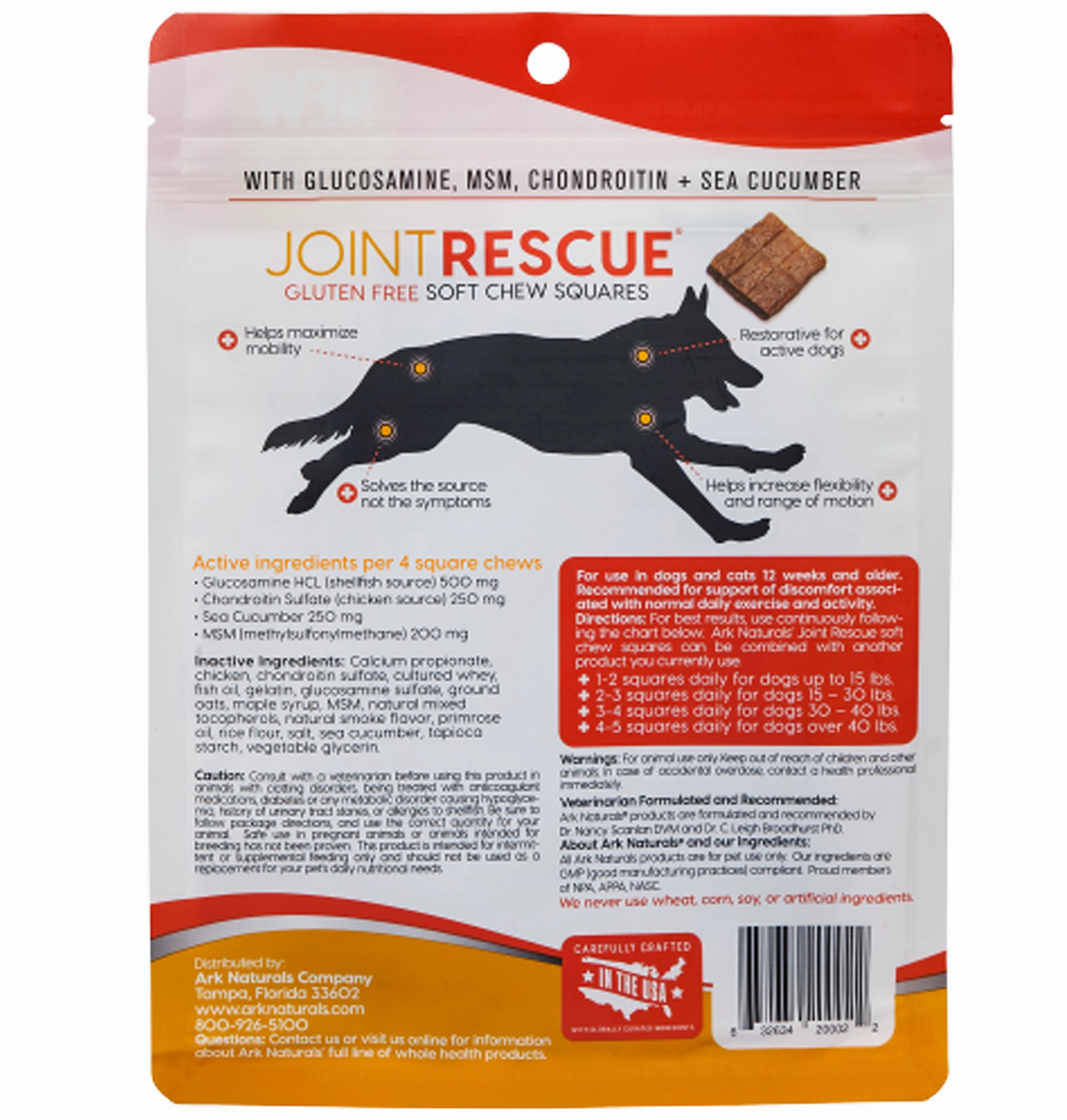 Ark Naturals Joint Rescue Soft Chews - Chicken 9oz