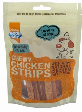 Armitage Chewy Chicken Strips meat dog treat,healthy dog snack,jerky for dogs