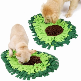Avocado Snuffle Mat dog bowl,slow feeder,pet food dish