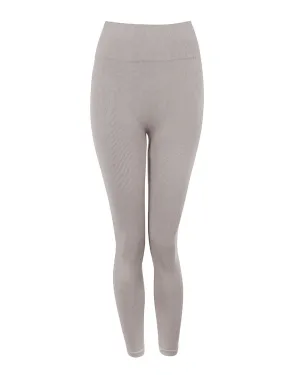 AWAKEN Ribbed Leggings | Taupe