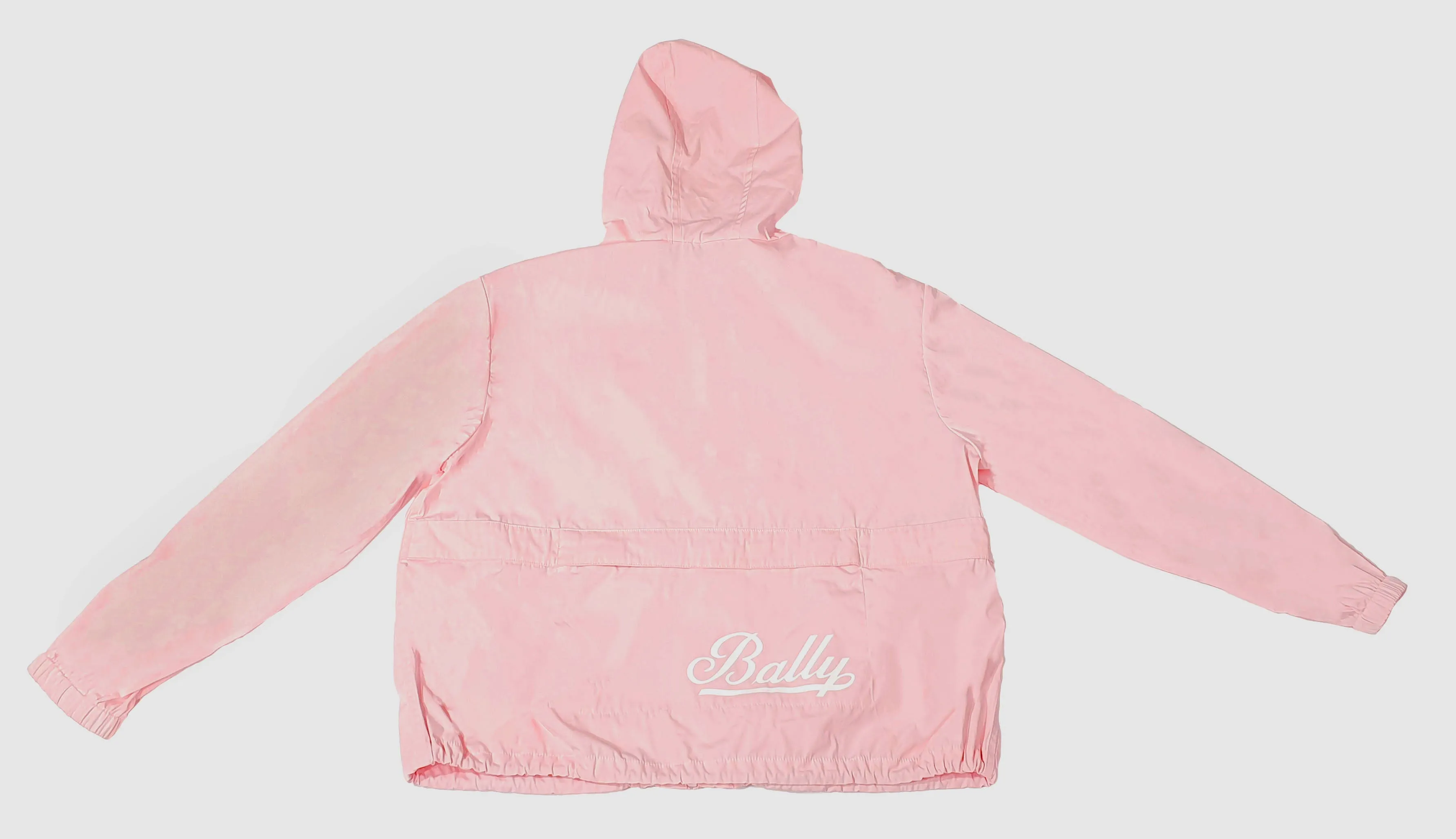 Bally 6301236 Petal Pink Waterproof Hooded Raincoat