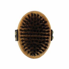 Bamboo Groom Palm Brush w/ Boar Bristles horse grooming brush,horse shampoo,horse hair care