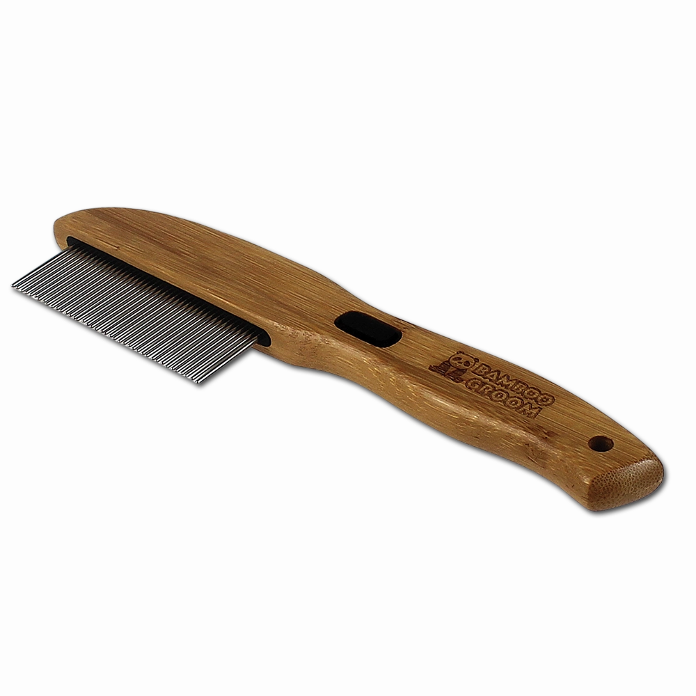 Bamboo Groom Rotating Pin Comb with 41 Rounded Pins horse grooming brush,horse shampoo,horse hair care