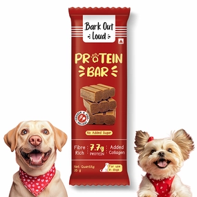 Bark Out Loud Collagen Protein Bar Chicken & Fish Treat for Dogs crunchy cat treat,crispy cat snack,dry cat treat