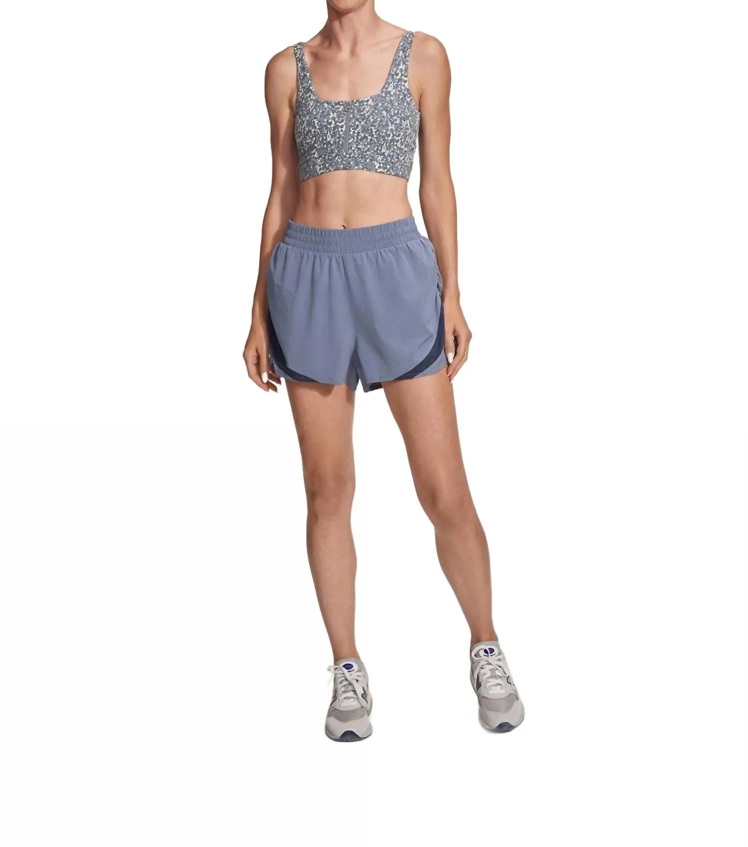 Barkley Running Short 2.5" In Blue Stone