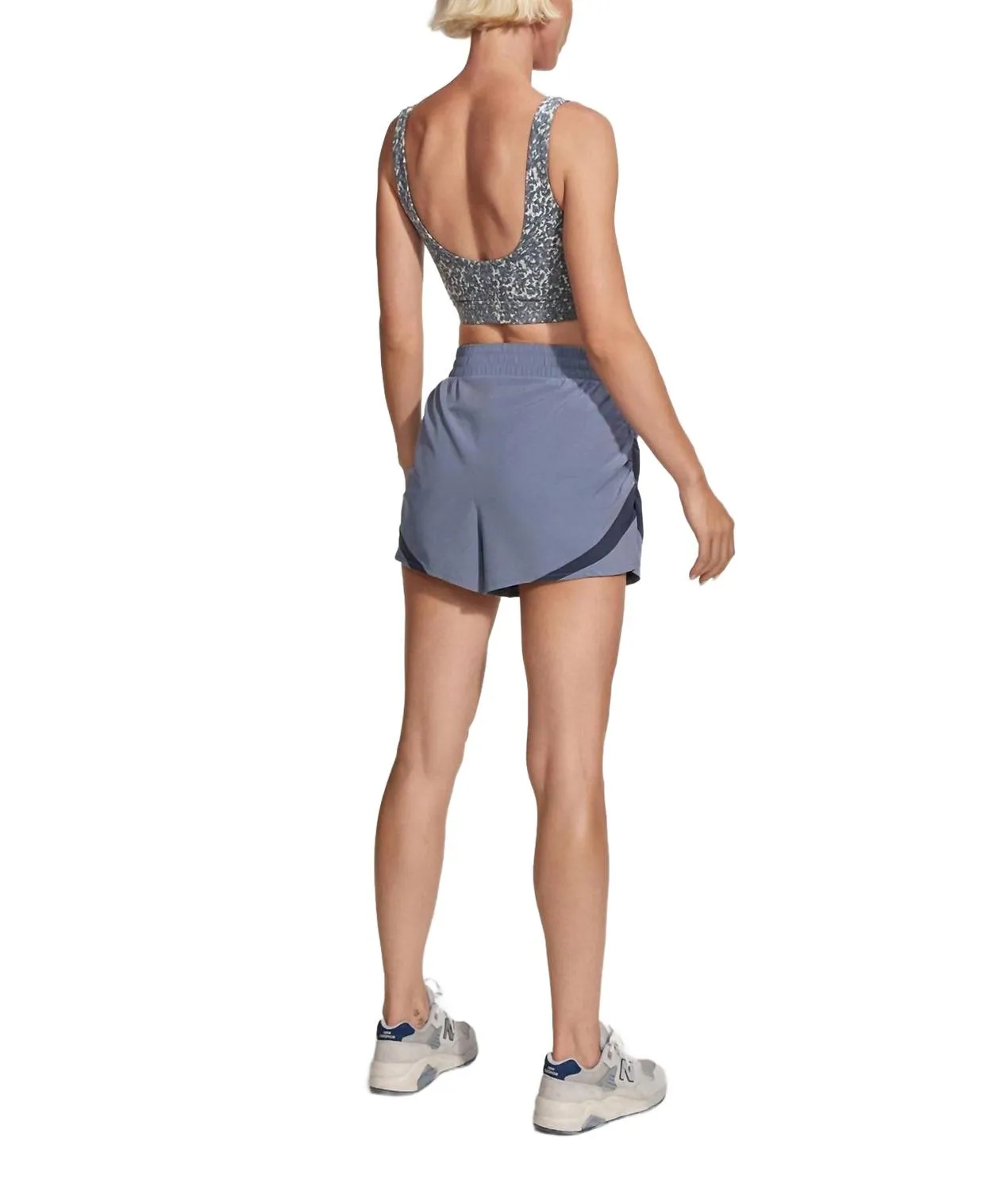 Barkley Running Short 2.5" In Blue Stone