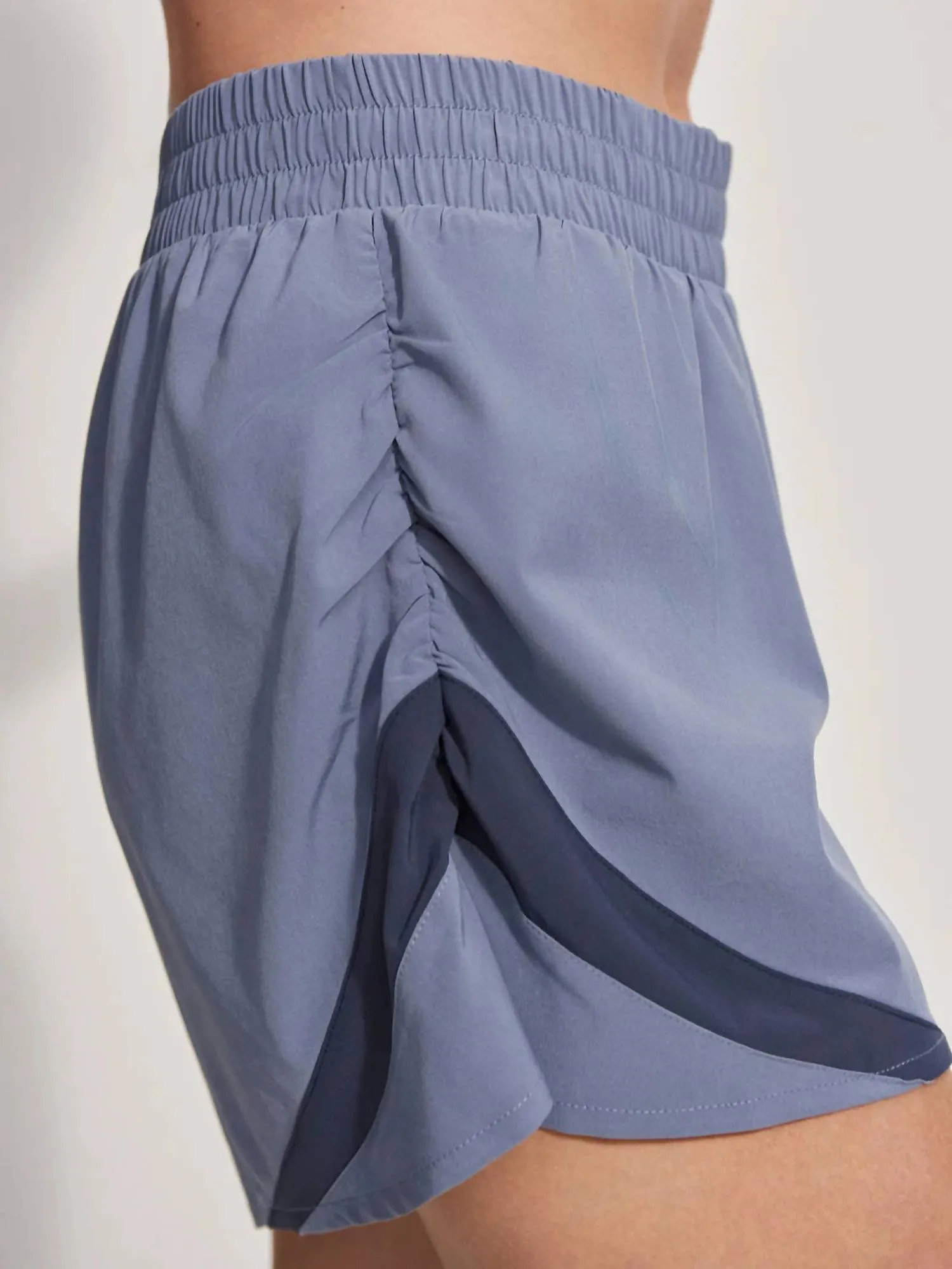 Barkley Running Short 2.5" In Blue Stone