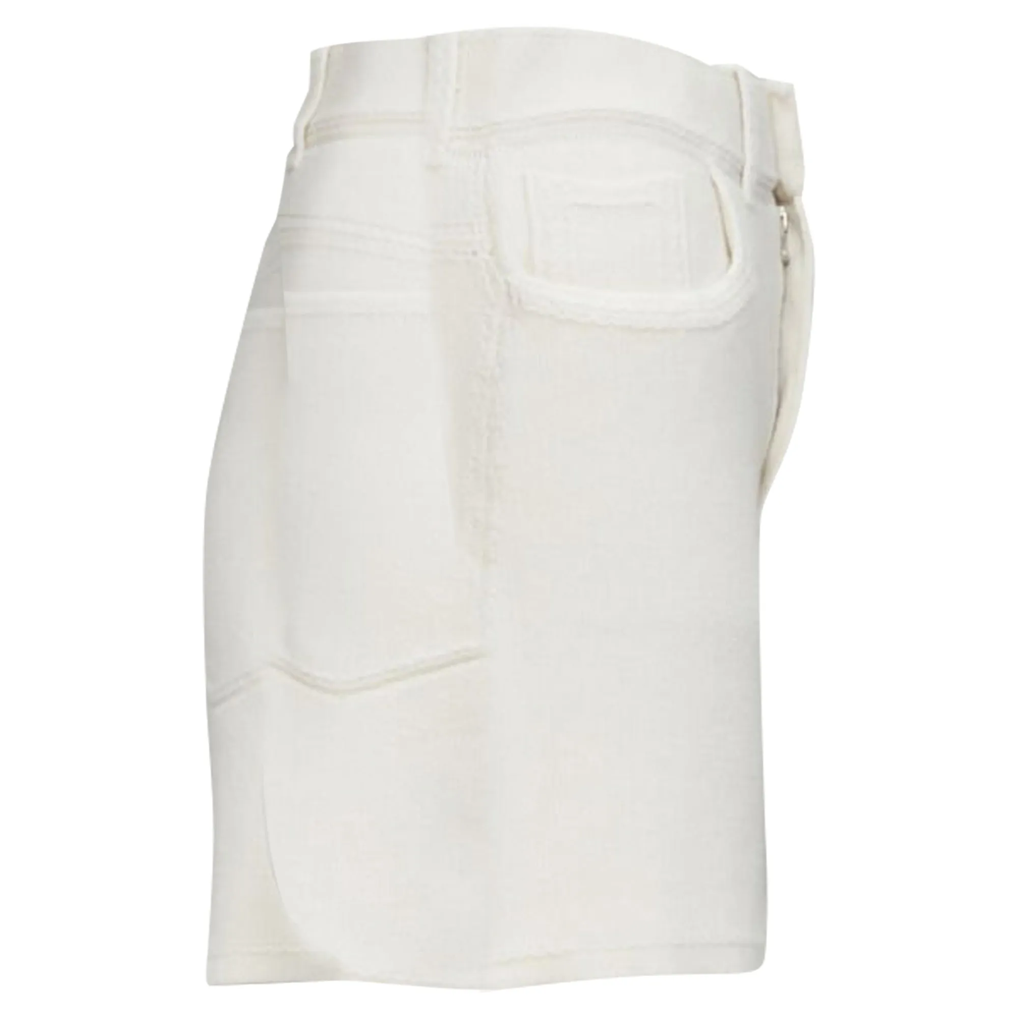 Barrie denim cashmere knit shorts