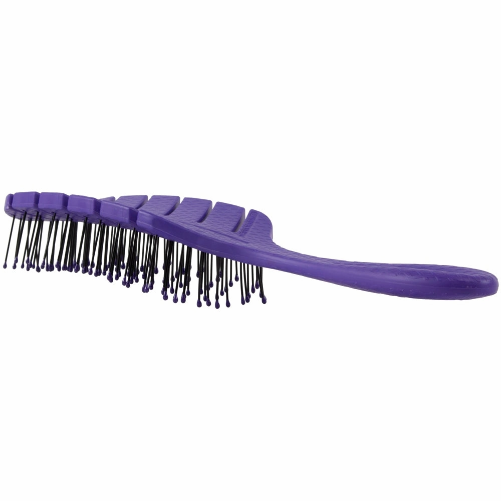 Bass Brushes Bio-Flex Detangling Hair Brush For Cats & Dogs (Purple)
