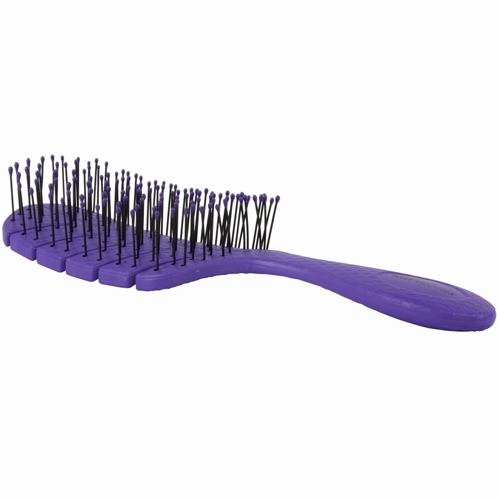 Bass Brushes Bio-Flex Detangling Hair Brush For Cats & Dogs (Purple) dog leash,reflective leash,retractable dog leash