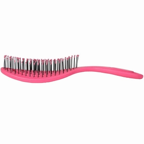 Bass Brushes Bio-Flex Swirl Detangling Hair Brush For Cats & Dogs (Pink) dog leash,reflective leash,retractable dog leash