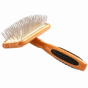 Bass Brushes Slicker Rake Brush For Cats & Dogs pet grooming brush,pet comb,detangling brush for pets