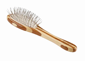 Bass Brushes Style & Detangle Bamboo Pet Brush - Small Oval horse grooming brush,horse shampoo,horse hair care