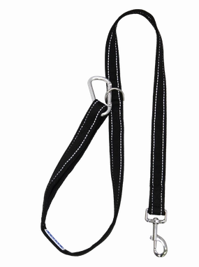 BayDog Hudson Bay Dog Leash 6' - Covert Black dog bow tie,pet bandana,dog scarf