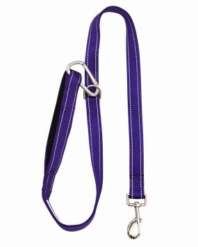 BayDog Hudson Bay Dog Leash 6' - Purple Rain dog bow tie,pet bandana,dog scarf